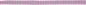 Preview: Flachkordel Baumwolle 10mm grau pink